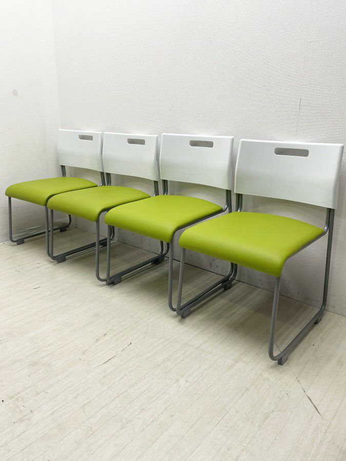 アレグアチェアシリーズ スタッキングチェア4脚セット 商品画像1