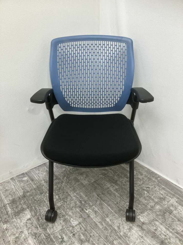 アイコ固定肘付ネスティングチェア 商品画像2