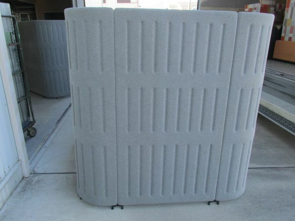 オカムラmuffle(マッフル)シリーズ 1人用ワークブースパネルセット 商品画像2