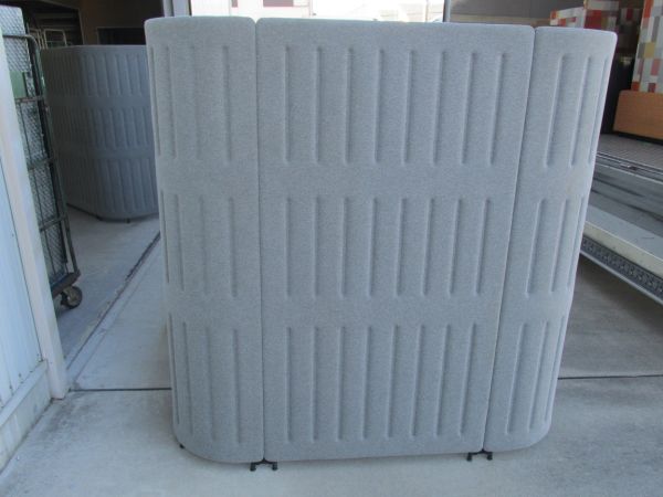 オカムラmuffle(マッフル)シリーズ 1人用ワークブースパネルセット 商品画像2