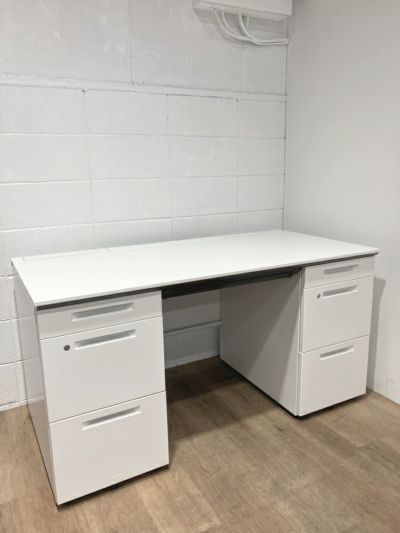 コクヨisシリーズ 1400両袖デスク 商品画像1