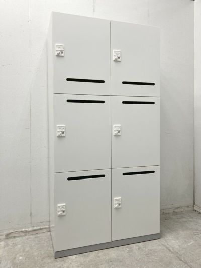 INABA/イナバリベスト（Rivest）シリーズ 6人用パーソナルロッカー 商品画像1