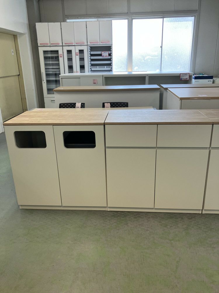 イトーキknot Work(ノットワーク)シリーズ キッチンキャビネット2台セット 商品画像2