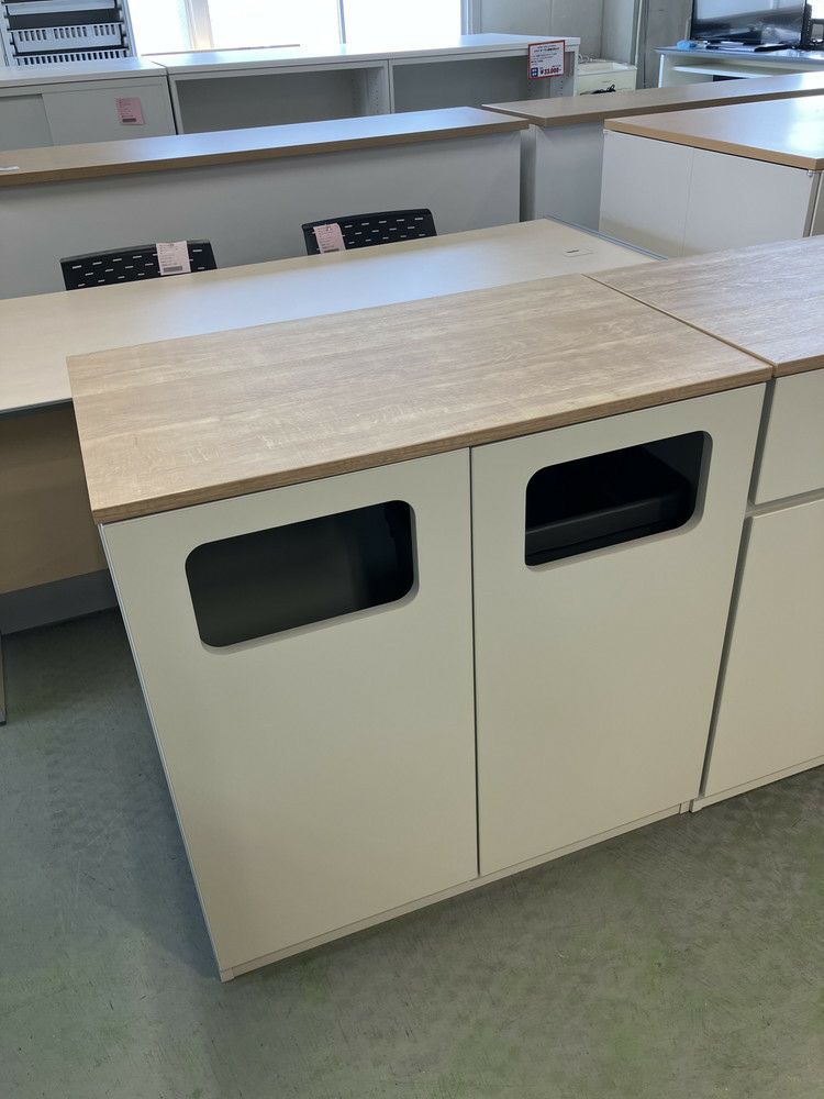 イトーキknot Work(ノットワーク)シリーズ キッチンキャビネット2台セット 商品画像3