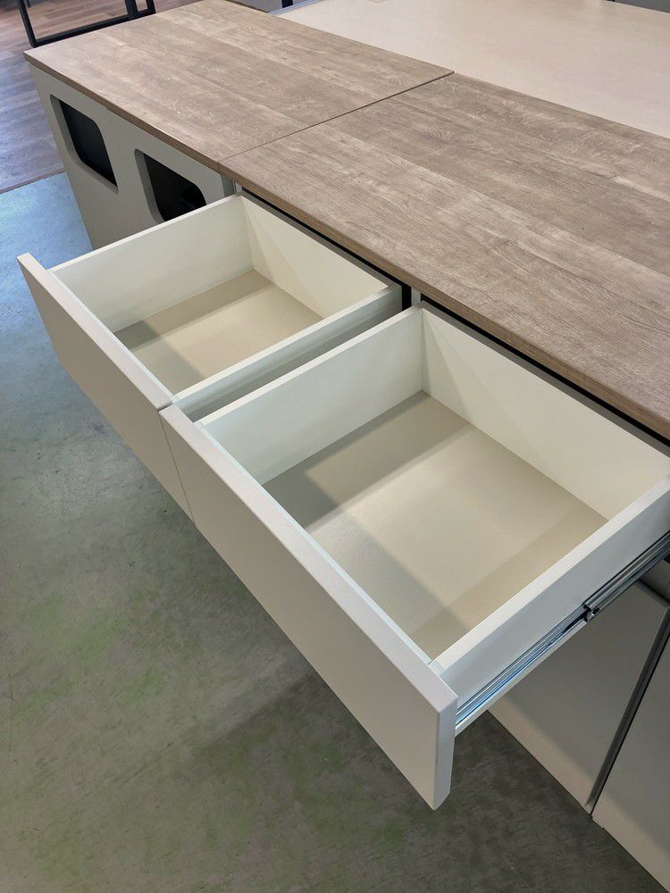 イトーキknot Work(ノットワーク)シリーズ キッチンキャビネット2台セット 商品画像11