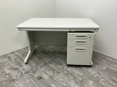 プラス1200平デスク＋ワゴンセット 商品画像1