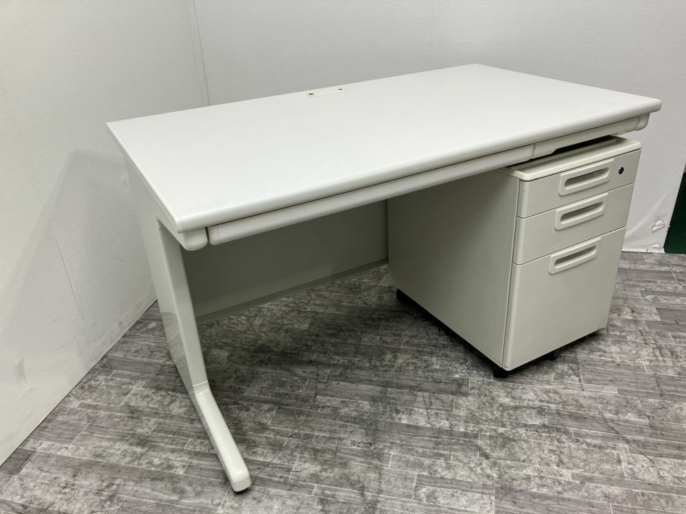 プラス1200平デスク＋ワゴンセット 商品画像3