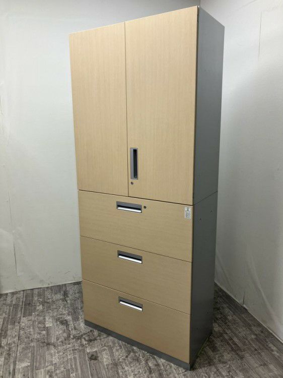 コクヨEDIA(エディア)シリーズ 3段ラテラル・両開き上下書庫 商品画像2