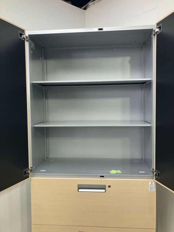 コクヨEDIA(エディア)シリーズ 3段ラテラル・両開き上下書庫 商品画像5