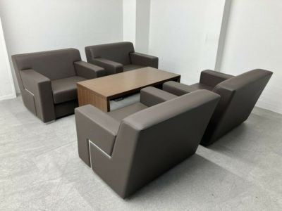 コクヨ LACIMA(ラシーマ)シリーズ 応接ソファ5点セット