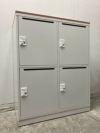 井上金庫4人用パーソナルロッカー 商品画像1
