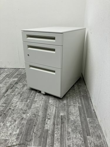 ウチダ（内田洋行）SCAENA（スカエナ）シリーズ　Sタイプ 3段インサイドワゴン	 商品画像1