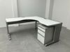 イトーキインターリンクRシリーズ 1600L型デスク+ワゴンセット 商品画像1