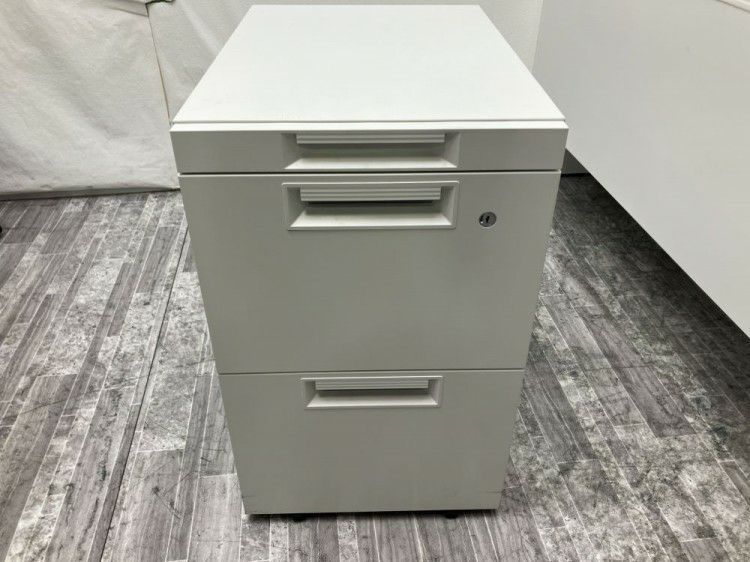 ウチダ（内田洋行）1400平デスク+ワゴンセット 商品画像7