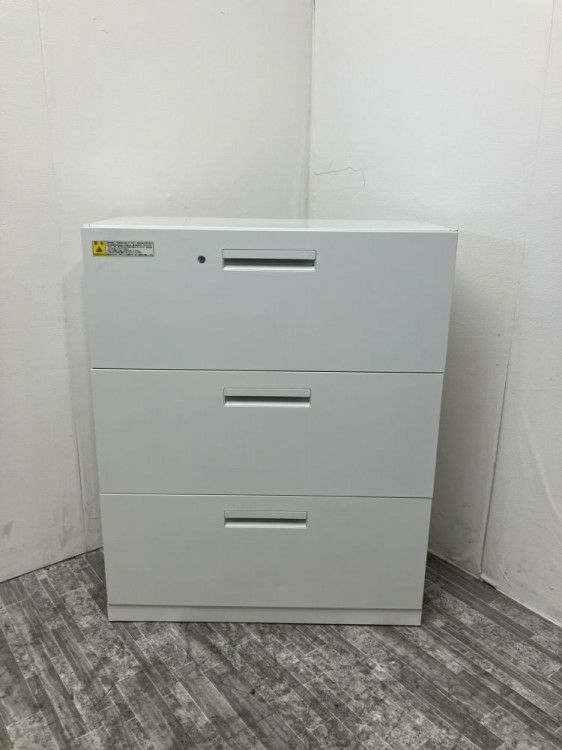 ウチダ（内田洋行）HS(ハイパーストレージ)シリーズ 3段ラテラル書庫 商品画像1