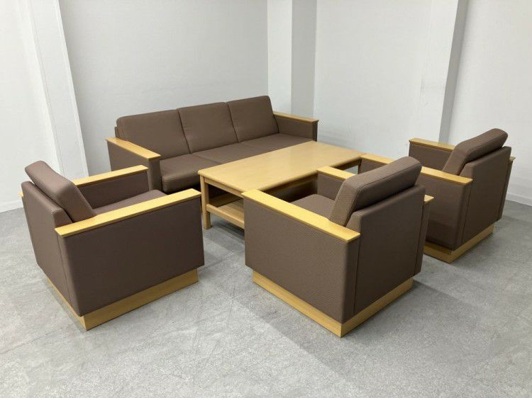 コクヨサンタフェ4シリーズ 応接5点セット 商品画像1