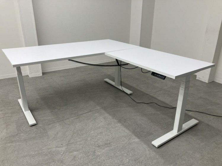 L型電動昇降デスク 商品画像1