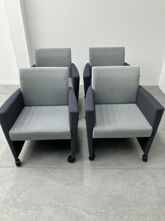 ウチダ（内田洋行）応接会議チェア4脚セット 商品画像2