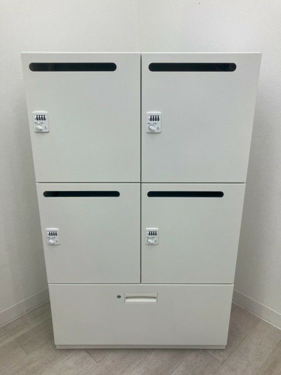 ダイシン商事Various Syst(バリアス)シストシリーズ ４人用パーソナルロッカーラテラル上下書庫 商品画像2