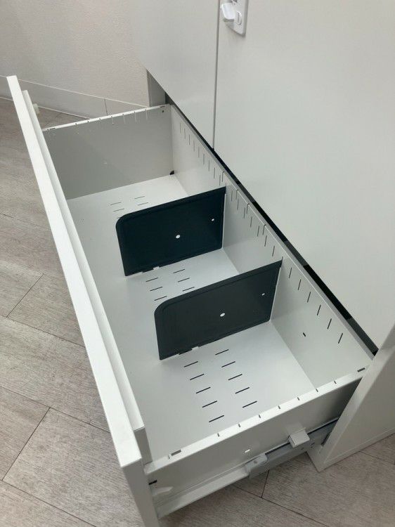 ダイシン商事Various Syst(バリアス)シストシリーズ ４人用パーソナルロッカーラテラル上下書庫 商品画像14