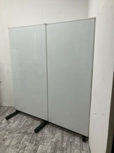コクヨ2連結スクリーンホワイトボード 商品画像1