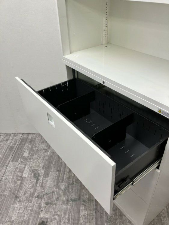 オカムラレクトラインシリーズ 3段ラテラル・オープン上下書庫 商品画像5