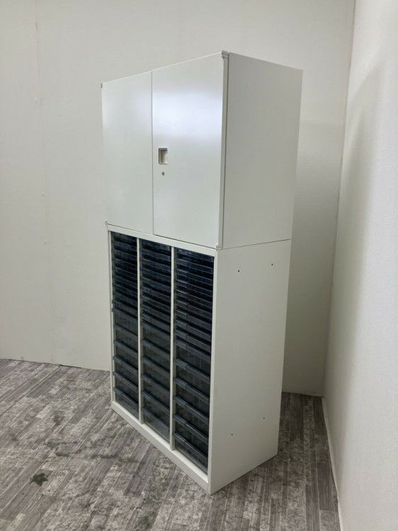 オカムラレクトラインシリーズ A4クリアケース・両開き上下書庫 商品画像3