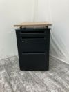 オカムラ天板昇降式3段インサイドワゴン 商品画像2