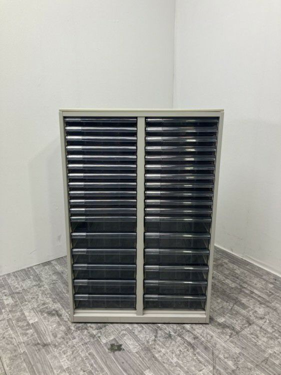 オカムラ天板付きB4クリアケース書庫	 商品画像1