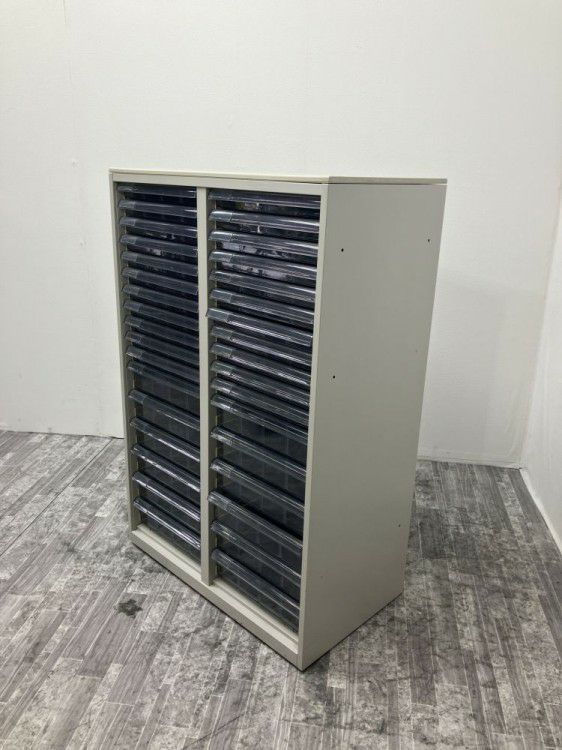 オカムラ天板付きB4クリアケース書庫	 商品画像2