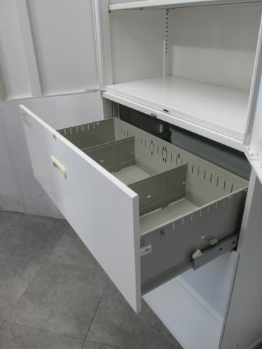 3段ラテラル・両開き上下書庫 商品画像5