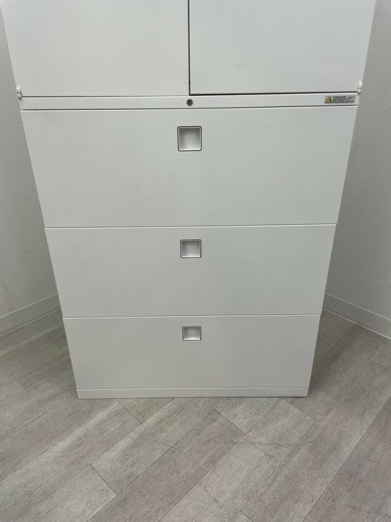 オカムラレクトラインシリーズ 両開きラテラル上下書庫 商品画像6