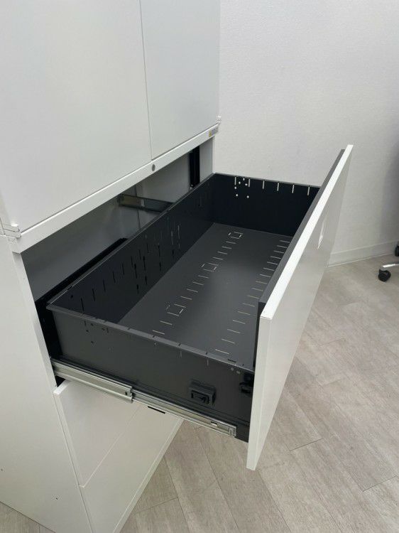 オカムラレクトラインシリーズ 両開きラテラル上下書庫 商品画像9