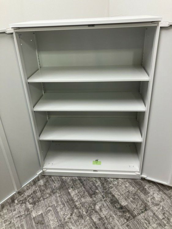 ウチダ（内田洋行）HS(ハイパーストレージ)シリーズ 天板付両開き書庫 商品画像3