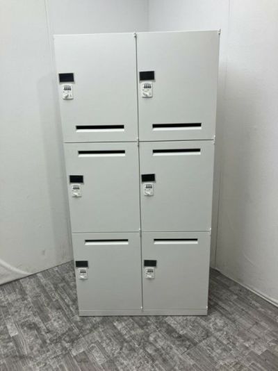 オカムラダイヤル式6人用パーソナルロッカー 商品画像1