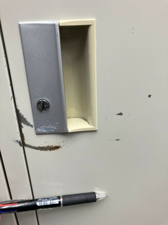 TRUSCO/トラスコキャスター付き8人用ロッカー 商品画像4