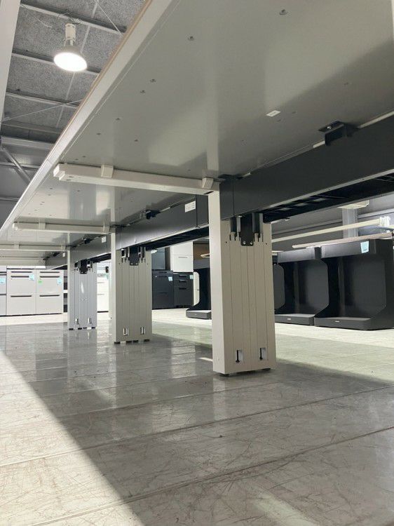 INABA/イナバFrei(フレイ)シリーズ 4800フリーアドレスデスク 商品画像10