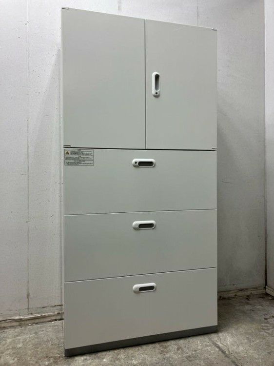 プラスLINX LX-5シリーズ 両開きラテラル上下書庫 商品画像1