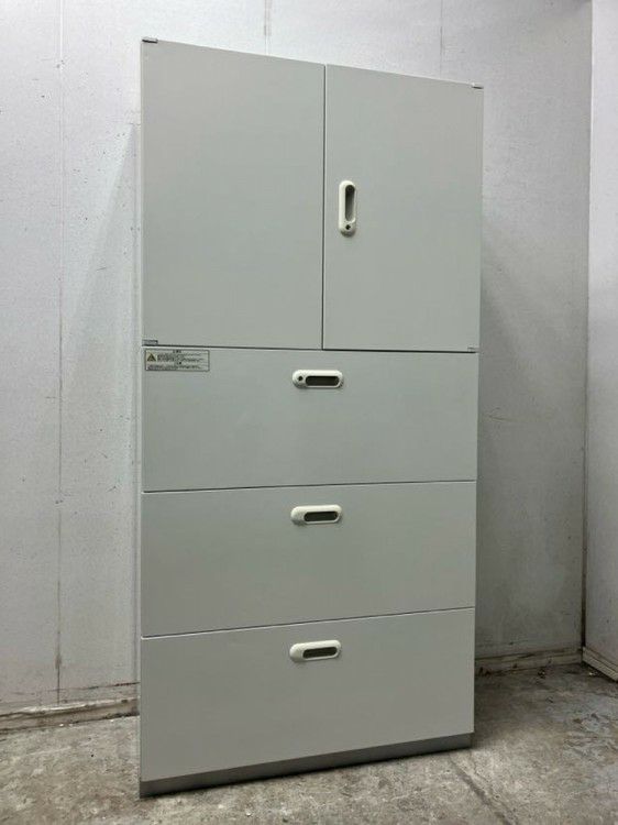 プラスLINX LX-5シリーズ 両開きラテラル上下書庫 商品画像1