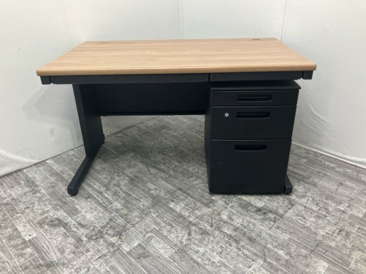 コクヨ1200平デスク＋ワゴンセット 商品画像1