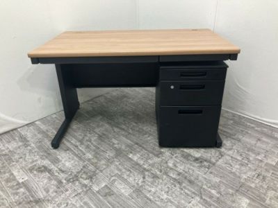 コクヨ1200平デスク＋ワゴンセット 商品画像1