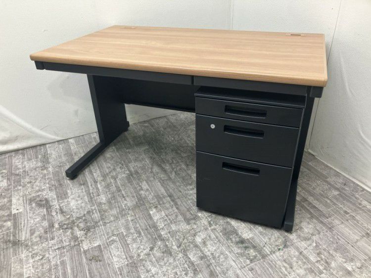 コクヨ1200平デスク＋ワゴンセット 商品画像2