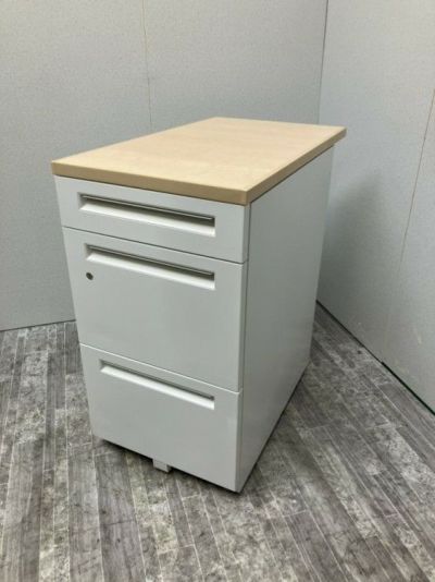 ウチダ（内田洋行）SCAENA（スカエナ）シリーズ 3段脇机 商品画像1