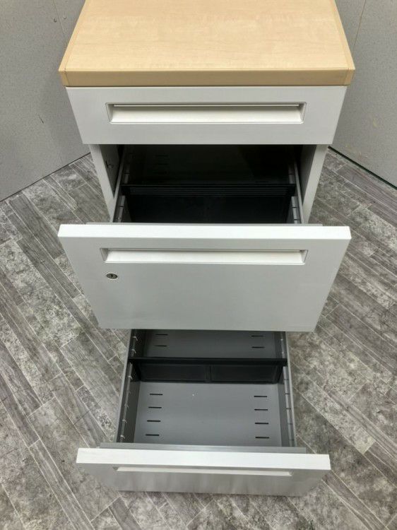 ウチダ（内田洋行）SCAENA（スカエナ）シリーズ 3段脇机 商品画像5