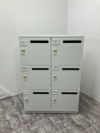 ウチダ（内田洋行）天板付ダイヤル式6人用パーソナルロッカー 商品画像1