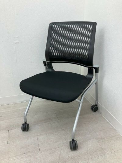 コクヨ オルディナシリーズ ネスティングチェア 4脚セット