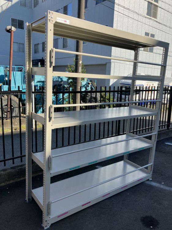 転落防止バー付き中量棚 商品画像2