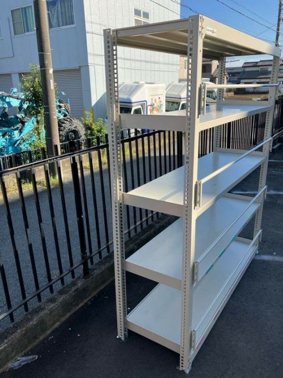 転落防止バー付き中量棚 商品画像3
