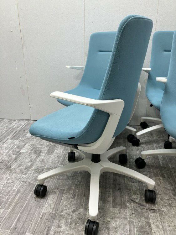 イトーキモーブシリーズ 固定肘付モーブチェア4脚セット 商品画像6