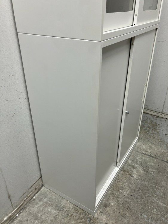 ナイキCW型シリーズ ガラススライド上下書庫 商品画像8